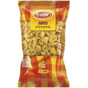 פסטה צדפים גדולים 500 גרם