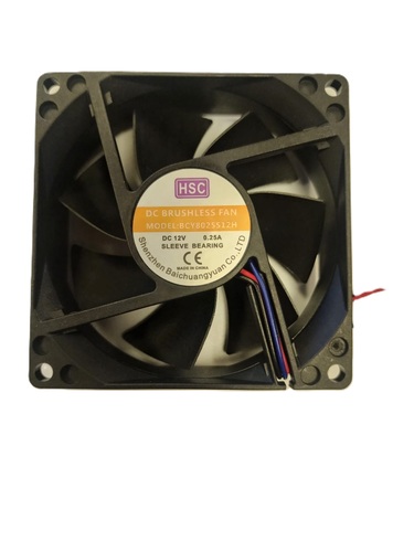 מאוורר 12V 80X80X25mm