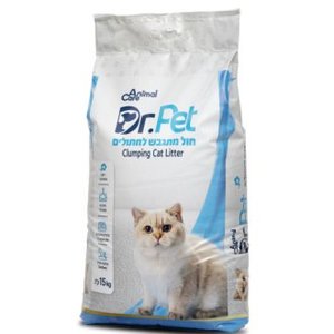 ד"ר פט חול מתגבש 15 ק"ג - DR PET