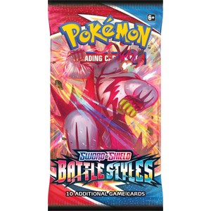 קלפי פוקימון חבילת בוסטר באטל סטיילס sword&shild battle styles booster pack