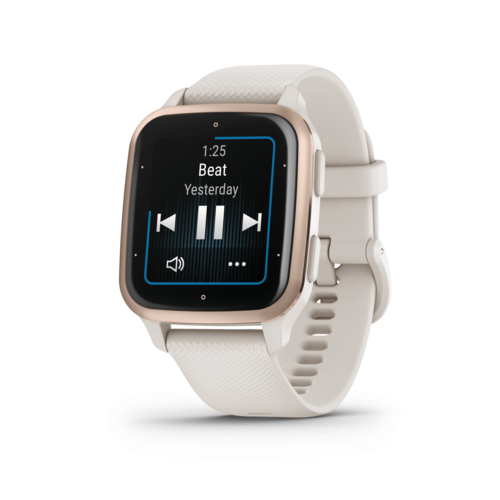 שעון ספורט חכם – Venu® Sq 2 music | 40mm - זהב & שנהב