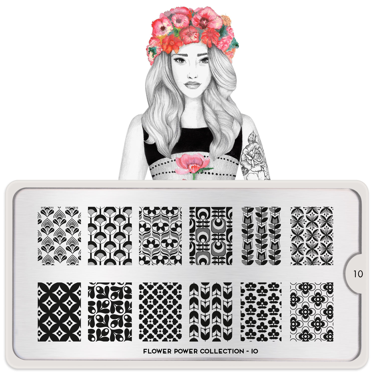 10 MoYou London - Flower Power