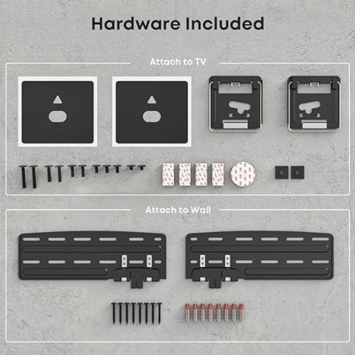 תושבת טלוויזיה דקה במיוחד למסכי סמסונג 43 עד 85 אינץ' לדגמים תומכים בלבד WMN-A50E SLIM FIT