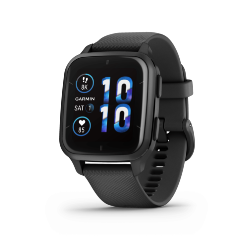 שעון ספורט חכם – Venu® Sq 2 music | 40mm - שחור & אפור כהה