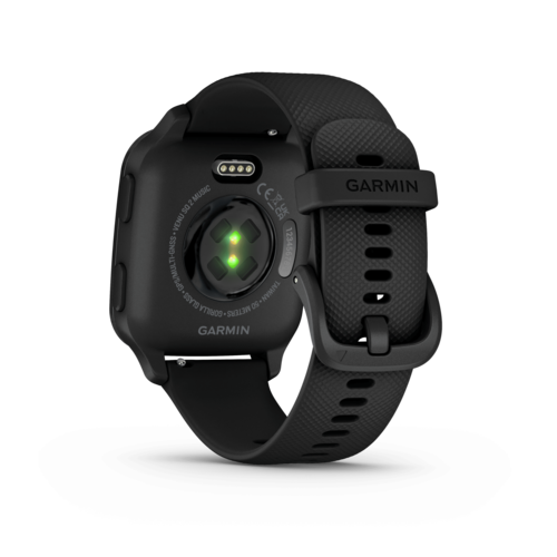 שעון ספורט חכם – Venu® Sq 2 music | 40mm - שחור & אפור כהה