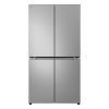 מקרר 4 דלתות מקפיא תחתון 665 ליטר LG GR-728S גימור נירוסטה מוברשת 