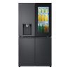 מקרר 4 דלתות 637 ליטר דגם LG GR-730BDIS נירוסטה מושחרת