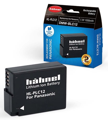 סוללה חליפית למצלמה Panasonic HL-PLC12 DMW-BLC12 Hahnel
