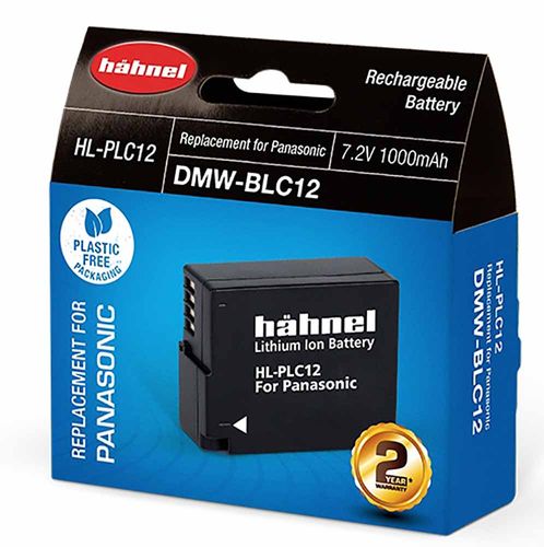 סוללה חליפית למצלמה Panasonic HL-PLC12 DMW-BLC12 Hahnel