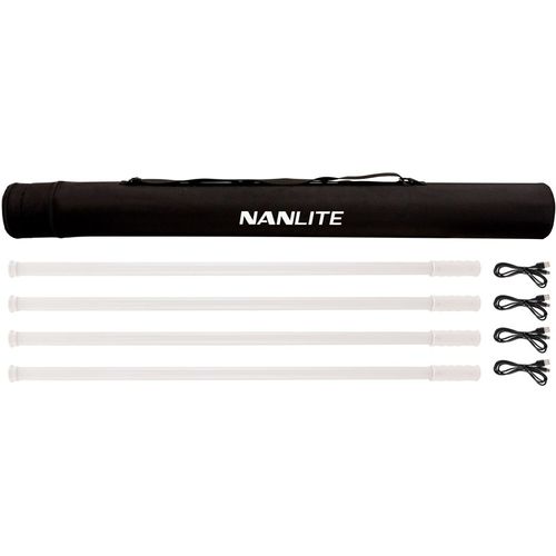 4 מקלות לדים Nanlite Pavotube T8-7X RGBWW 4KIT