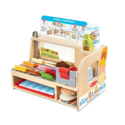 דוכן כריכים עשוי עץ מבית מליסה ודאג Melissa And Doug
