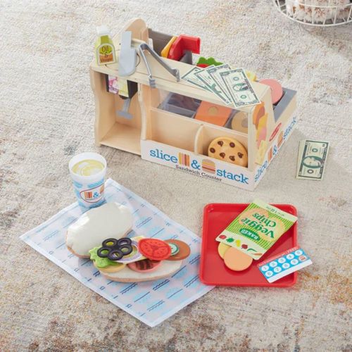 דוכן כריכים עשוי עץ מבית מליסה ודאג Melissa And Doug