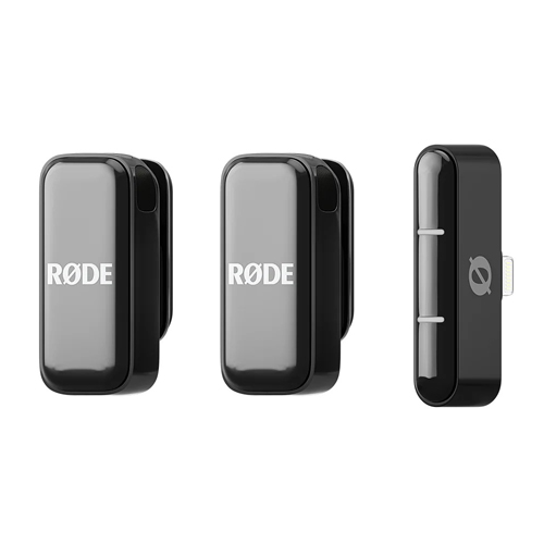 מערכת מיקרופונים אלחוטיים RODE Wireless Micro Lightning יבואן רשמי