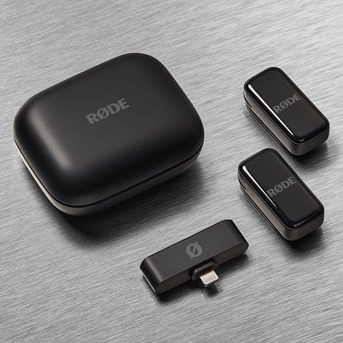 מערכת מיקרופונים אלחוטיים RODE Wireless Micro Lightning יבואן רשמי