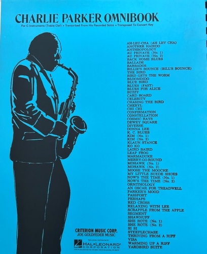 Charlie Parker Omnibook C Instruments
