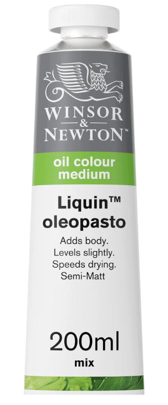 משחה לצבעי שמן LIQUIN OLEOPASTO MEDIUM (200 מ"ל)