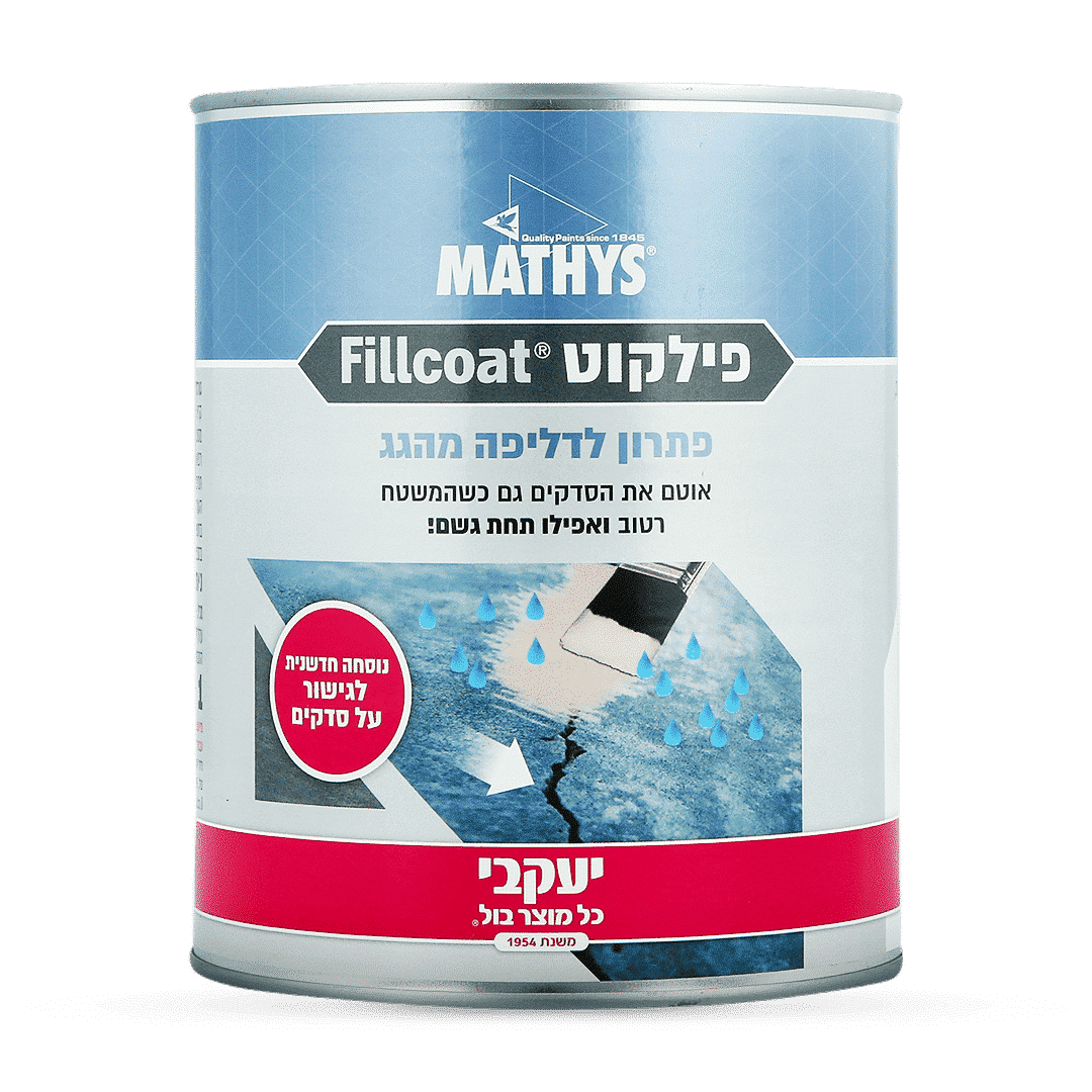 פילקוט איטום גג תחת גשם שוטף 1 קילו