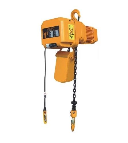 גלגלת הרמה 400V שרשרת 1 טון עם מצמד KARNAF