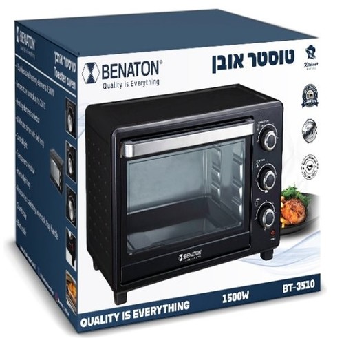 טוסטר אובן ‏30 ‏ליטר Benaton BT-3510
