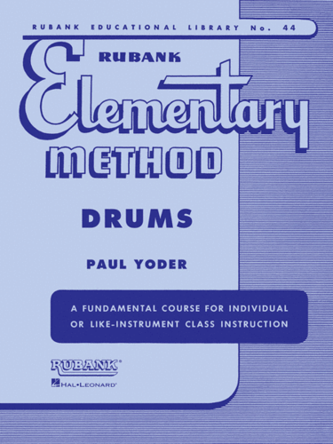 ספר ללימוד תופים Rubank Elementary Method - Drums