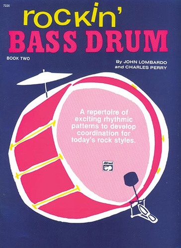  ספר ללימוד תופים  Rockin' Bass Drum - Book Two