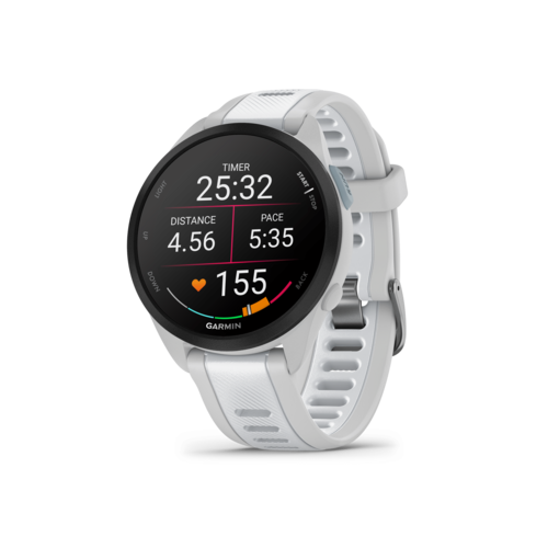 שעון ספורט חכם Forerunner 165 Music | 43mm - אפור & לבן