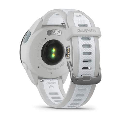 שעון ספורט חכם Forerunner 165 Music | 43mm - אפור & לבן