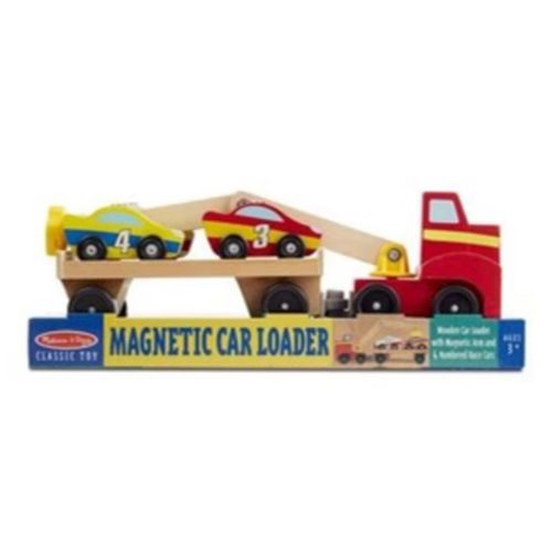 משאית גרר מגנטית מעץ איכותי מבית מליסה ודאג Melissa And Doug