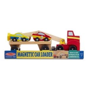 משאית גרר מגנטית מעץ איכותי מבית מליסה ודאג Melissa And Doug