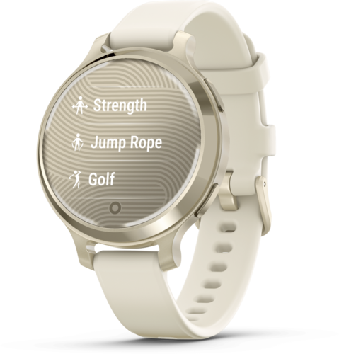 שעון חכם Lily 2 Active זהב ירח עם רצועת סיליקון שנהב