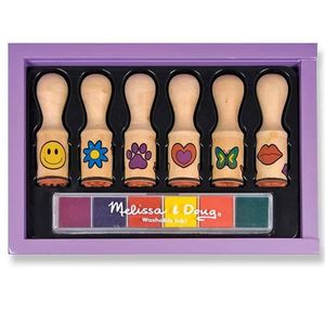 ערכת חותמות ידית מעץ מבית מליסה ודאג Melissa And Doug