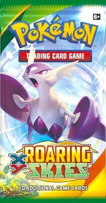 קלפי פוקימון חבילת בוסטר רורינג סקייס Roaring Skies Booster Pack - XY - Roaring Skies (ROS)