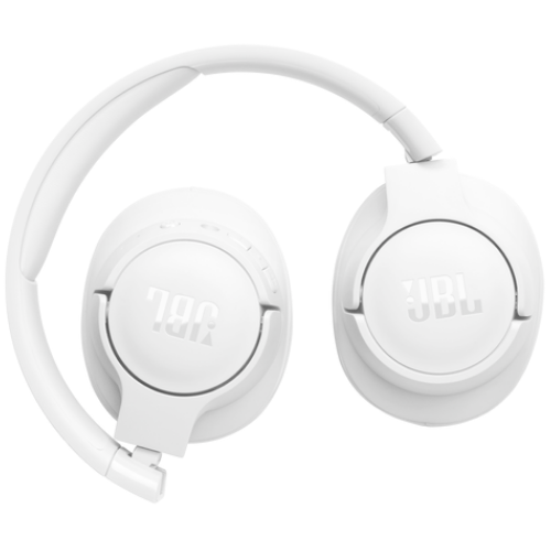 אוזניות קשת אלחוטיות צבע לבן JBL Tune 720BT