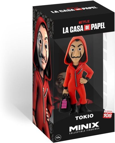 מיניקס MINIX פסלון אספנות בית הנייר טוקיו MINIX LA CASA DE PAPEL TOKIO