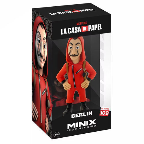 מיניקס MINIX פסלון אספנות בית הנייר ברלין MINIX LA CASA DE PAPEL BERLIN