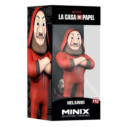 מיניקס MINIX פסלון אספנות בית הנייר הלסינקי  MINIX LA CASA DE PAPEL HELSINKI 
