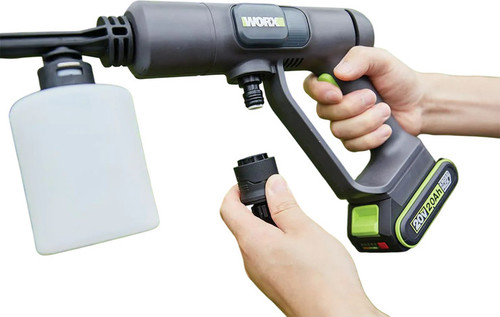 מכשיר שטיפה בלחץ WORX 20V - גוף בלבד וורקס WU623.9 - גוף בלבד