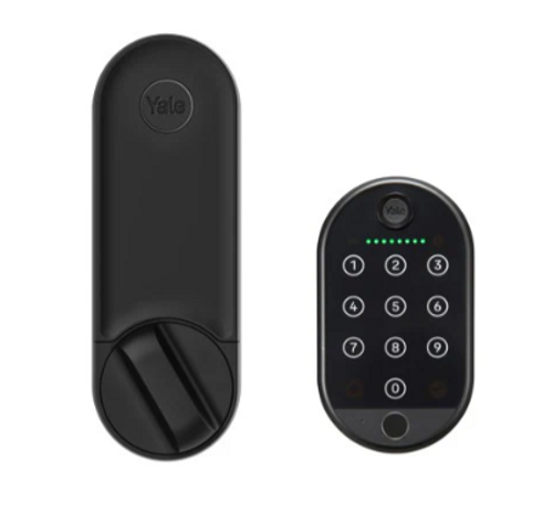 מנעול חכם ליינוס לינוס + קודן טביעת אצבע L2 Yale Linus Smart Lock L2 + פעמון חכם סט המושלם !