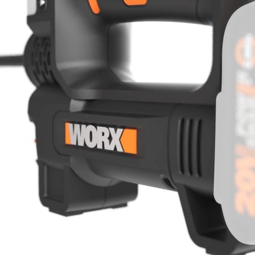 משאבת אוויר נטענת 10 בר Worx EasyPump 20V WX092.9 - גוף בלבד