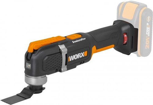 מולטיטול נטען Worx Sonicrafter WX696.9 20V - גוף בלבד ללא סוללה וללא מטען