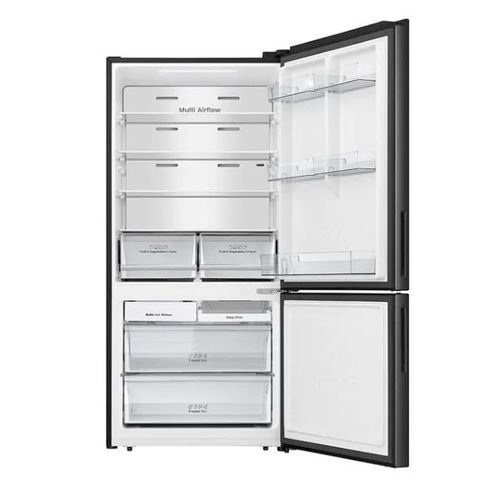 מקרר מקפיא תחתון 501 ליטר Hisense RD63-BKI נירוסטה מושחרת