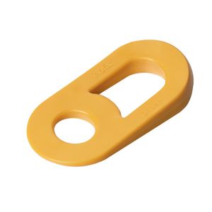 "נ-עצור" – המעצור החכם לדלתות צהוב כתום