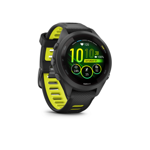 שעון ספורט חכם – Forerunner® 265S | 42mm - צהוב & שחור