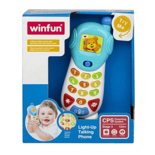 טלפון צעצוע מדבר 2 ב 1