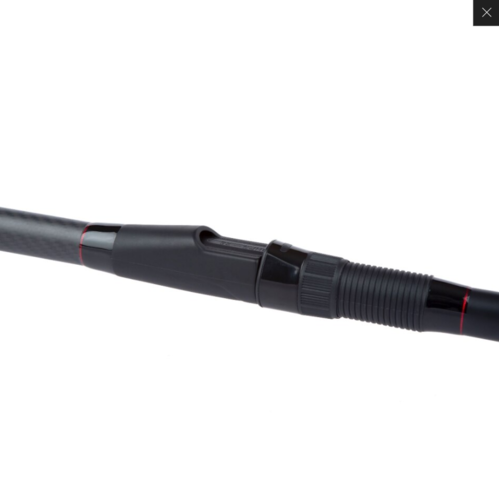 חכת דיג חוף טלסקופית Shimano Forcemaster Monster Tele 4.2m 200g בצבע שחור עם גימורים אדומים 1.