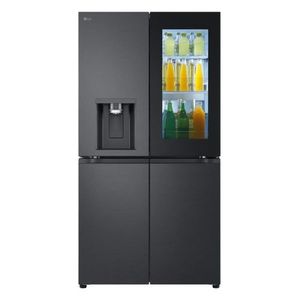 מקרר 4 דלתות 842 ליטר LG GR-930BINS נירוסטה מושחרת אל ג