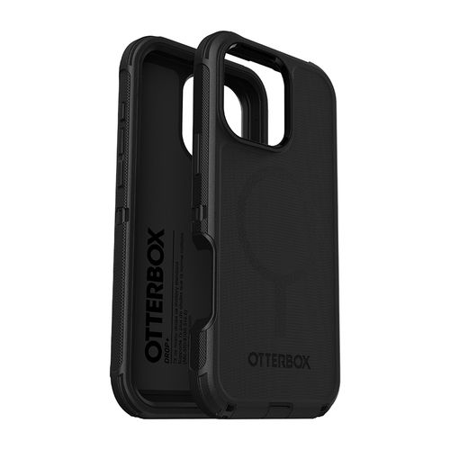 כיסוי לאייפון 16 פרו מקס תומך MagSafe שחור OtterBox Defender