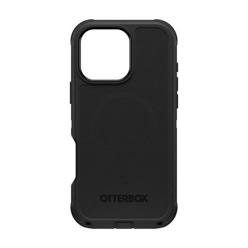כיסוי לאייפון 16 פרו מקס תומך MagSafe שחור OtterBox Defender
