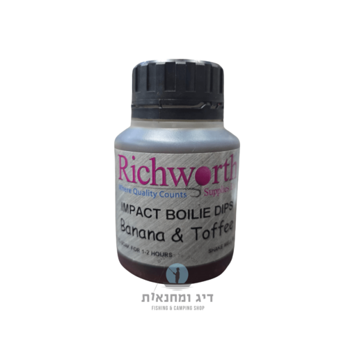 Richworth Impact Boilie Dips Banana & Toffee
