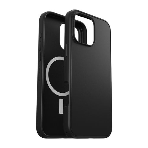 כיסוי לאייפון 16 פרו מקס תומך MagSafe שחור OtterBox Symmetry